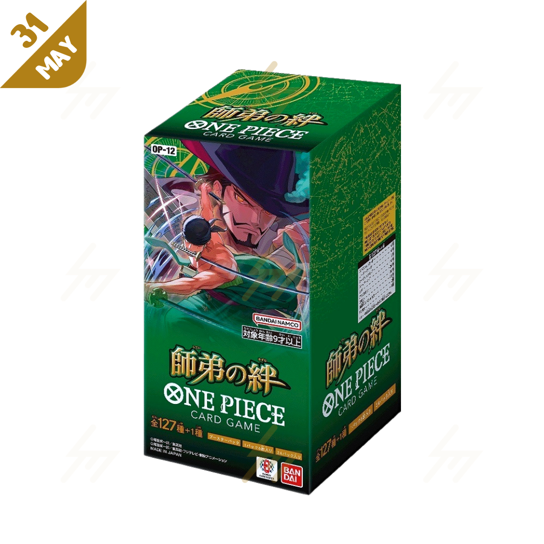 PRE-ORDER: One Piece - OP12 - Bonds of Master and Disciple