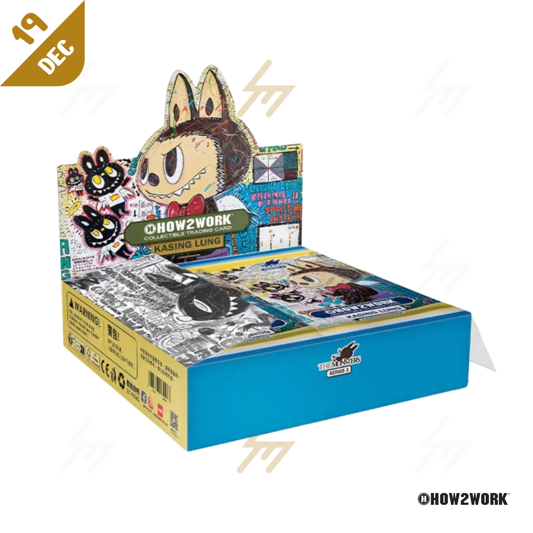 PRE-ORDER: How2Work CTC – The Monster Series 3 by Kasing Lung (Labubu)