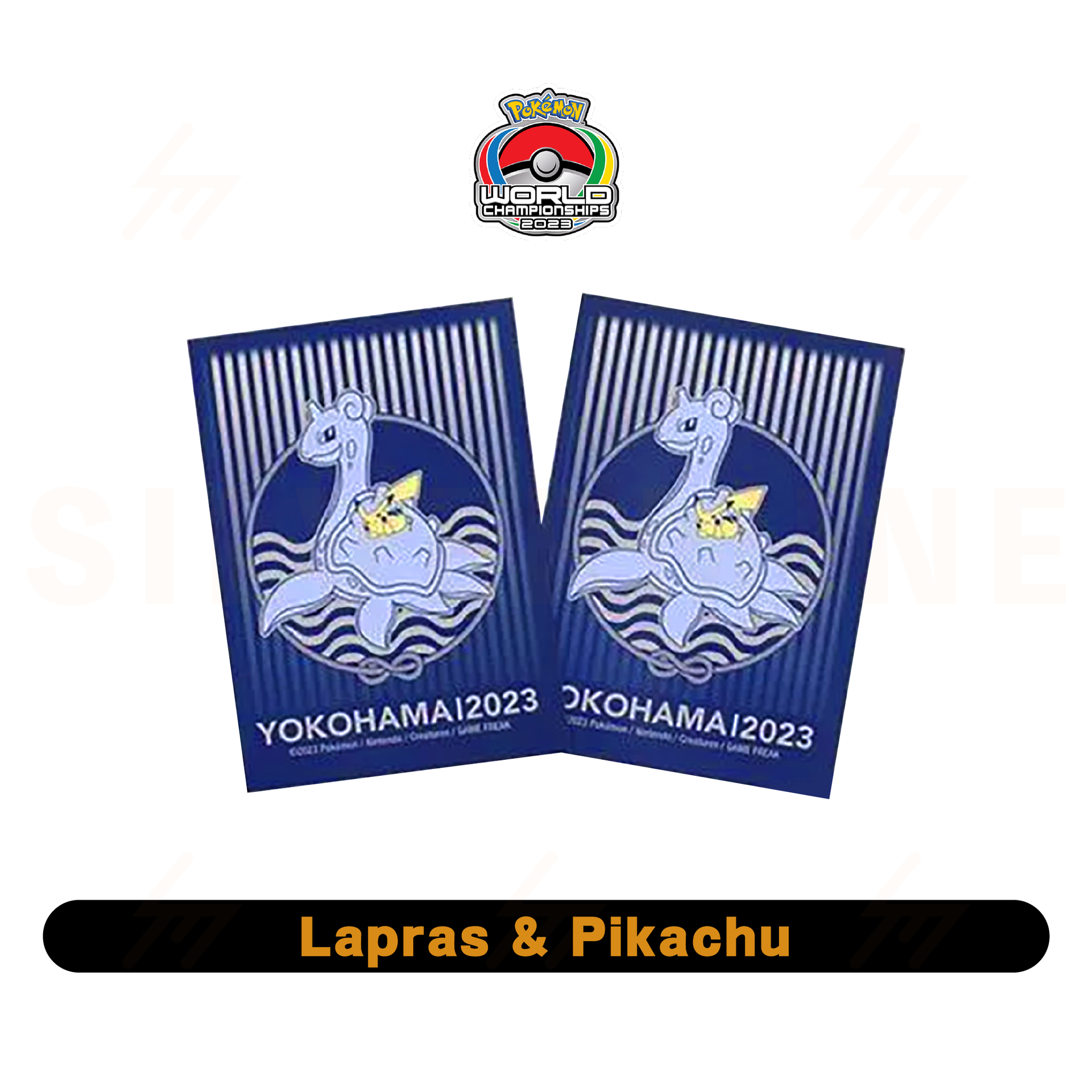 lapras card sleeves WCS23 - Pokemon TCG